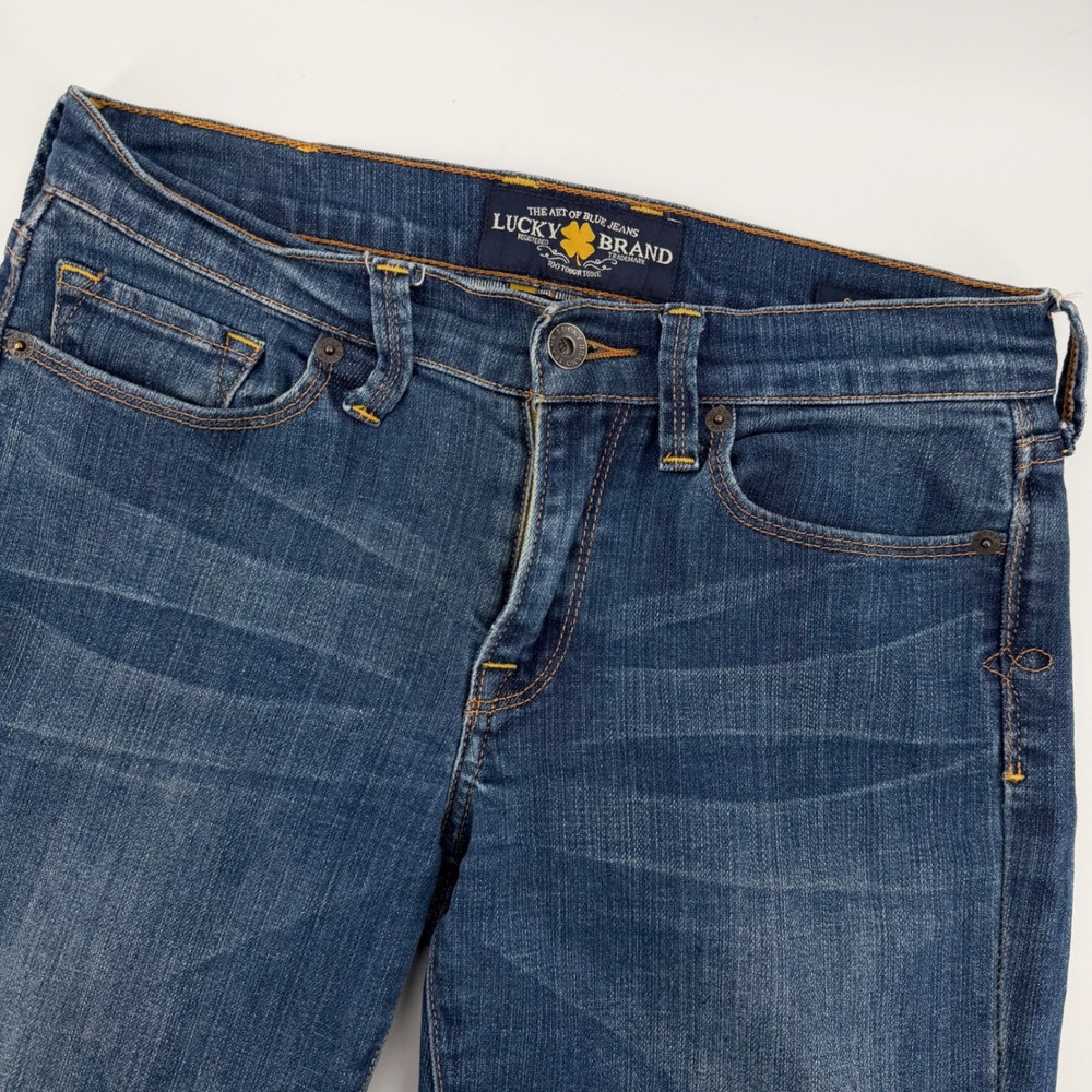 Lucky Brand Women Sofia Boot‎ Jeans Medium Wash Size 2/26